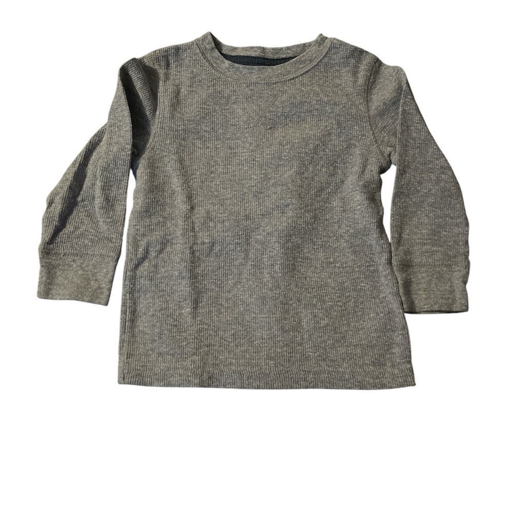 Kids Long Sleeve Car Print and Striped Shirts - Picture 2 of 4